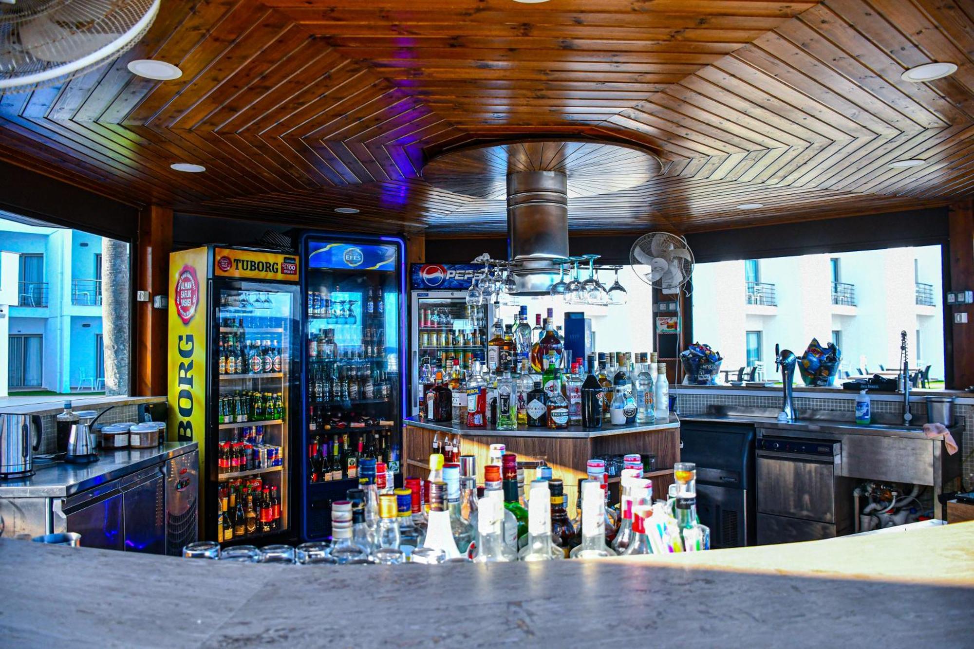 Mimoza Beach Hotel Agios Sergios Buitenkant foto