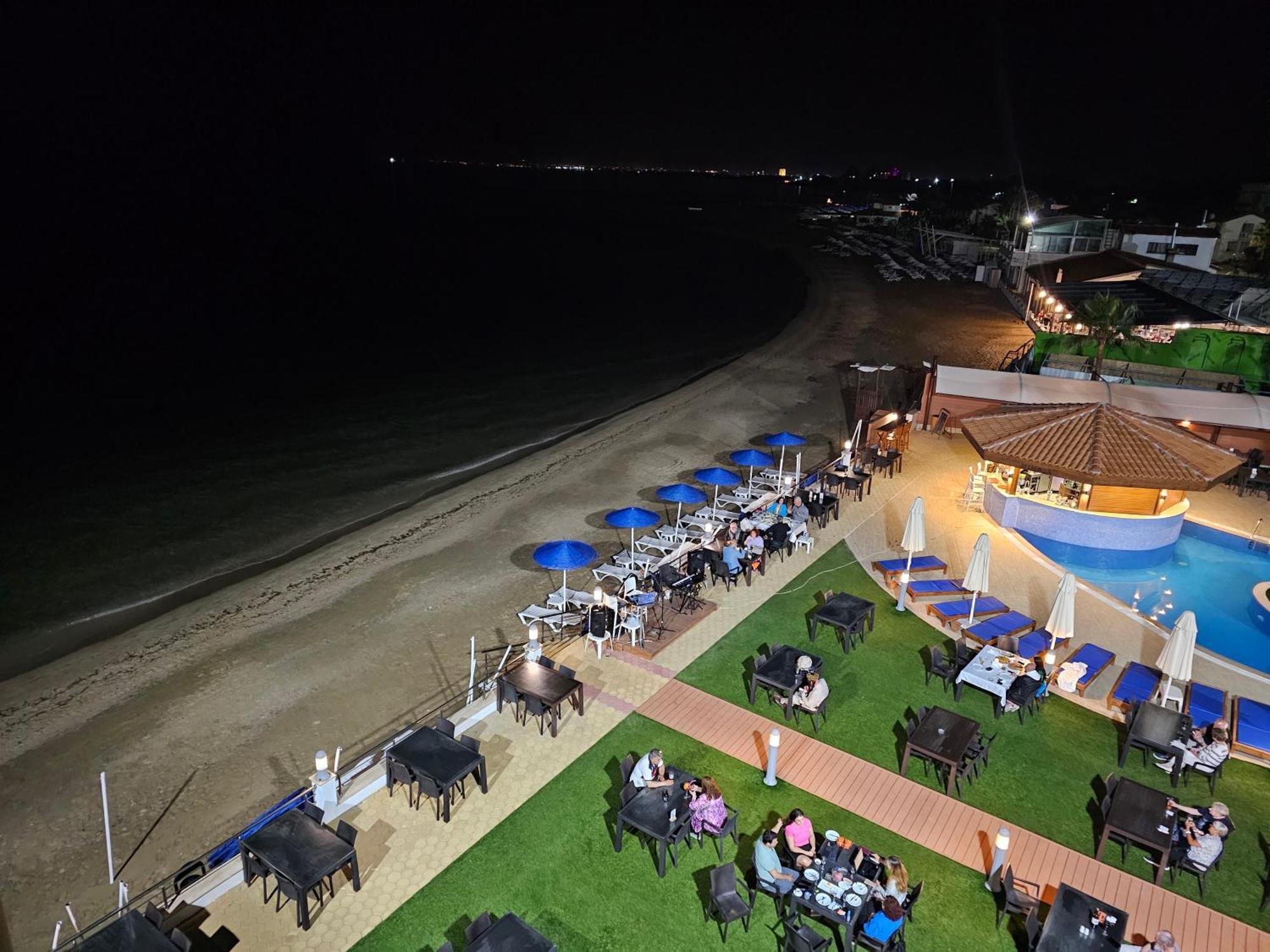 Mimoza Beach Hotel Agios Sergios Buitenkant foto